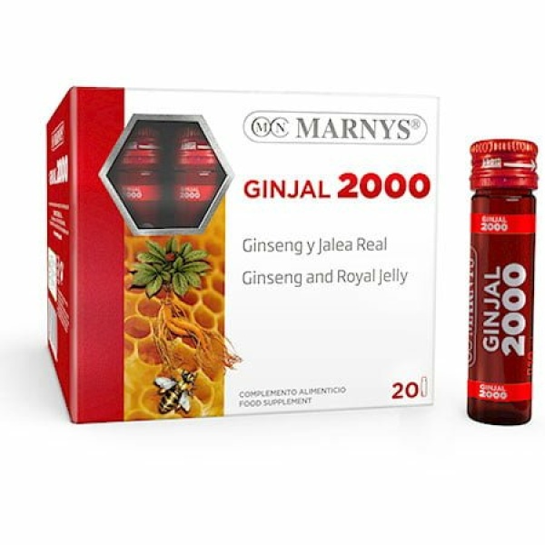 Ginjal 2000 viales MARNYS. Ginseng y Jalea Real