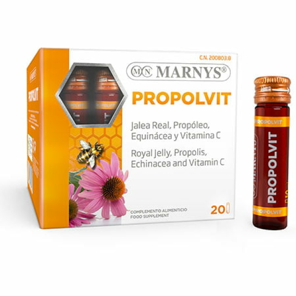 Propolvit MARNYS. Jalea Real, Propóleo, Equinácea y vitamina C.
