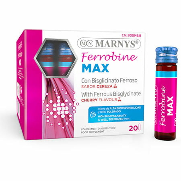 Hierro Viales | Ferrobine MAX MARNYS | Sabor cereza
