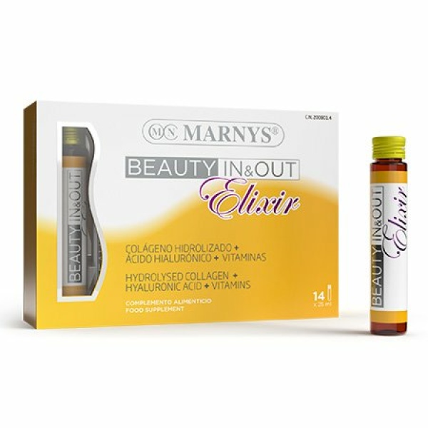 Colágeno Piel | Beauty In & Out Elixir MARNYS | Viales
