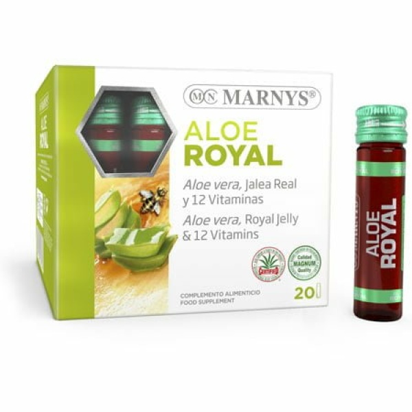 Aloe Royal viales MARNYS. Aloe vera + Jalea Real + Vitaminas