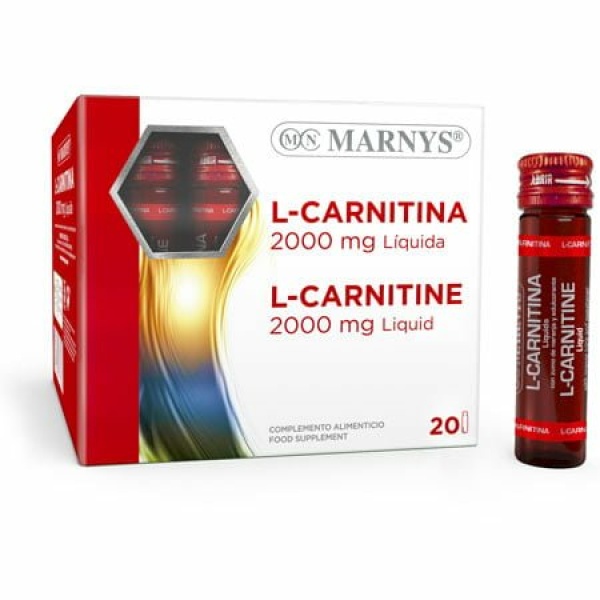 L-Carnitina Líquida 2000 mg MARNYS | Viales Bebibles
