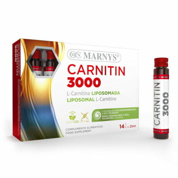 L-Carnitina | CARNITIN 3000 MARNYS | Viales bebibles