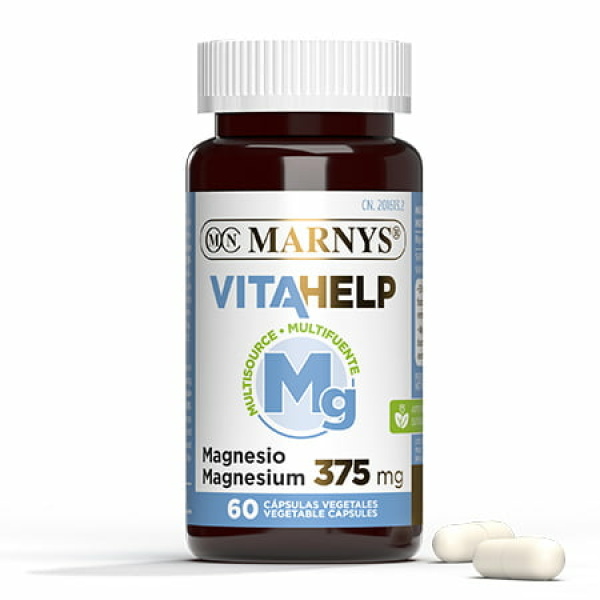 Magnesio 375 mg cápsulas | MARNYS Línea VITAHELP