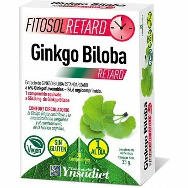 GINKGO BILOBA RETARD - 30 COMPRIMIDOS