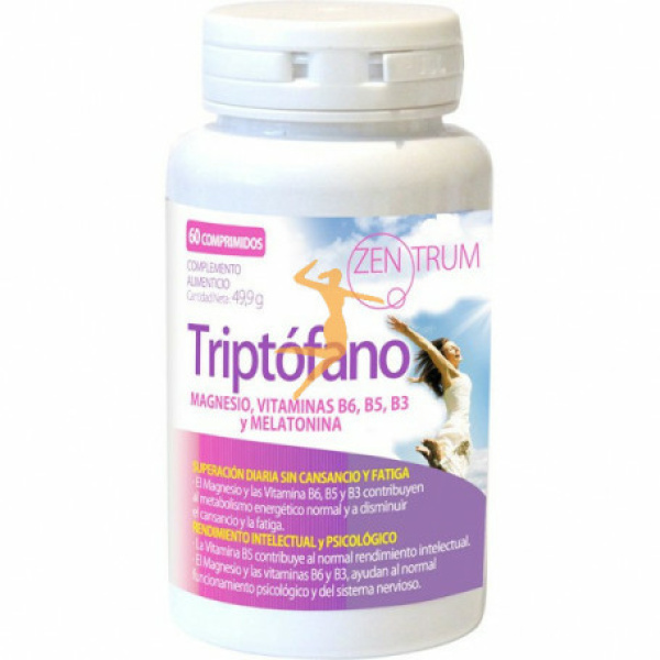 TRIPTÓFANO, MAGNESIO, MELATONINA - 60 CÁPSULAS
