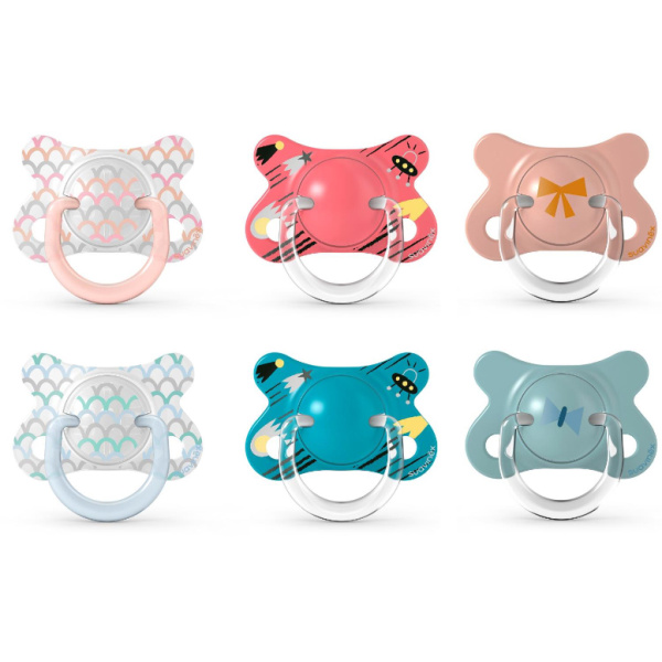 Chupete Fusion Tet.Fisio Silicona -2 a 4M 1U