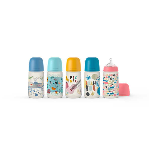 Biberon 270ml Tetina Anat T1M Silicona