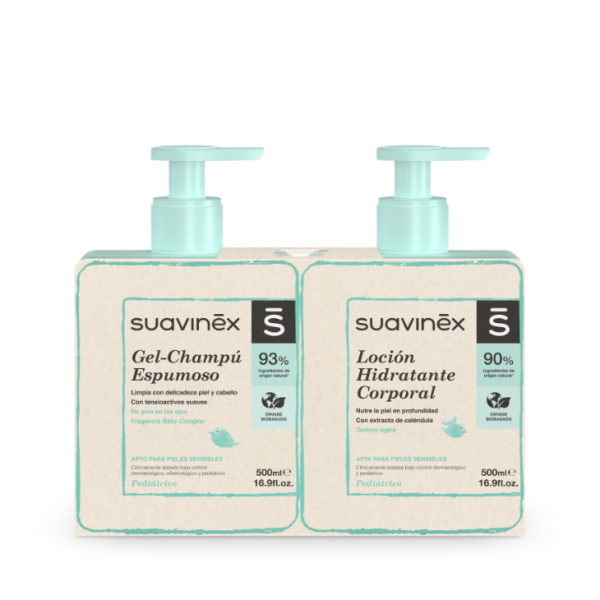 Pack Loción Hidratante 500 ml + Gel Espumoso 500 ml