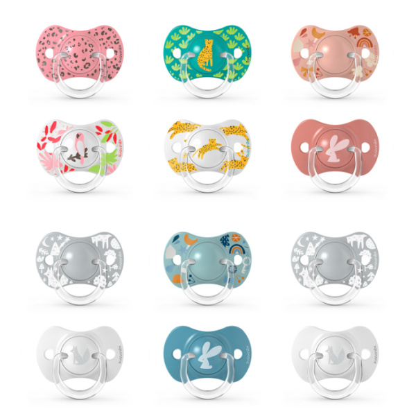 Chupete Fisiologico 0-6 m Silicona 2 Uds