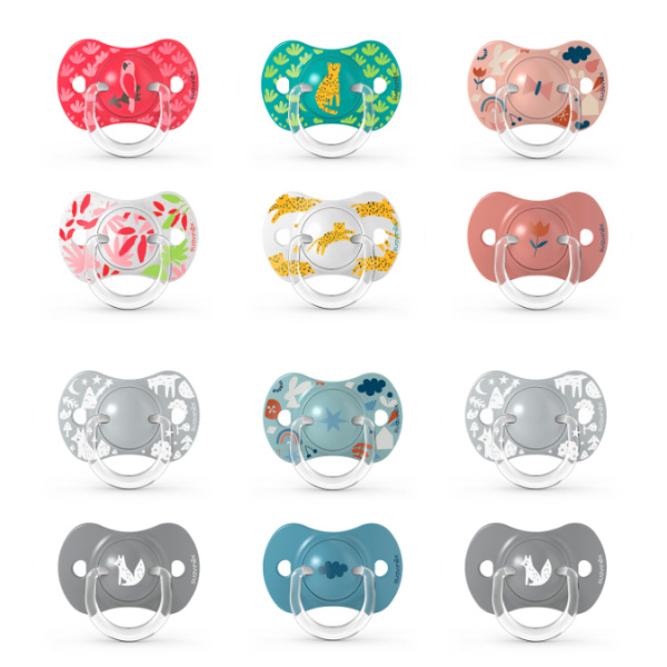 Chupete Fisiologico 6-18 m Silicona 2 Uds