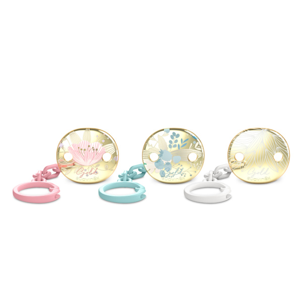 Broche Gold con cadena